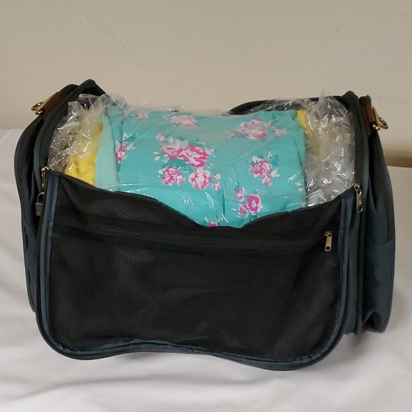 SAMSONITE KHAKI TRAVEL BAG - Picture 9 of 15